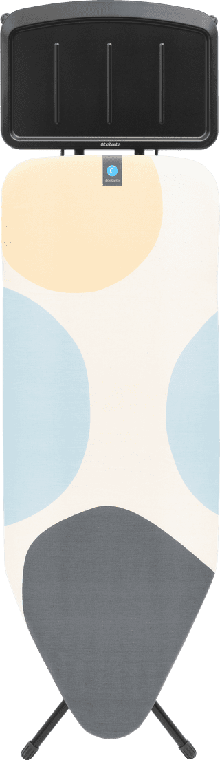 Brabantia Bügelbrett C 124 x 45 cm Spring Bubbles