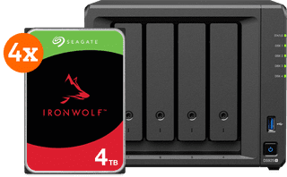 Synology DS925+ + Seagate IronWolf 4TB 4er-Pack