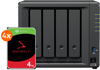 Synology DS425+ + Seagate IronWolf 4TB 4er-Pack
