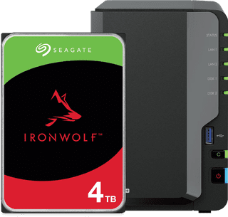 Synology DS225+ + Seagate IronWolf 4TB