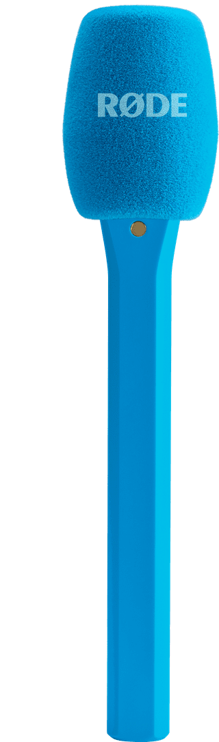 Rode Interview Micro Blau