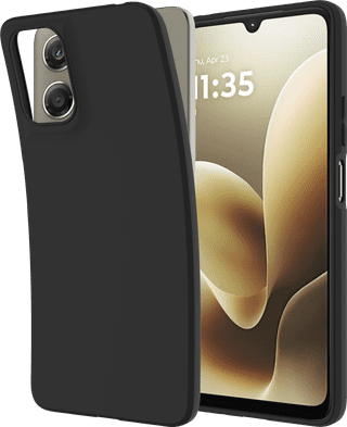 Just in Case Soft Design Motorola Moto G06 Backcover Schwarz