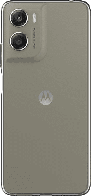 Just in Case Soft Design Motorola Moto G06 Backcover Transparent