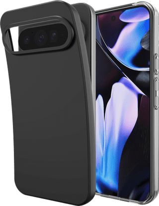 Just in Case Soft Design Google Pixel 10 Pro XL Backcover Schwarz