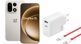 OnePlus 15 512GB Beige 5G + OnePlus SuperVOOC Ladegerät 120 W + USB-C-Kabel