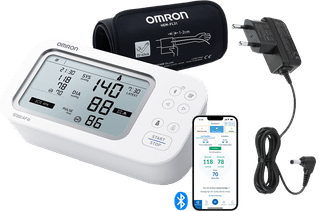 Omron X7 Smart AFib + Netzteil