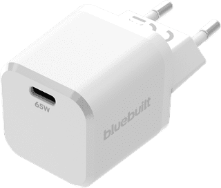 BlueBuilt Power-Delivery-Ladegerät mit USB-C-Anschluss 65 W Weiß