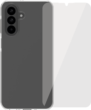 BlueBuilt Samsung Galaxy A26 Backcover Transparent + Panzerglas