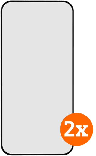 BlueBuilt Backcover iPhone 16e Schwarz + Panzerglas