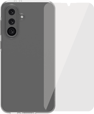 BlueBuilt Samsung Galaxy A36 Backcover Transparent + Panzerglas