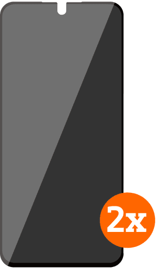 BlueBuilt Samsung Galaxy A36 Panzerglas mit Blickschutzfilter Doppelpack