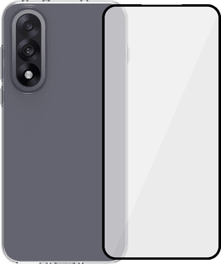 BlueBuilt OnePlus Nord 5 Backcover Transparent + Panzerglas