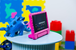 BlueBuilt Samsung Galaxy Tab A9 Kids Cover Rosé