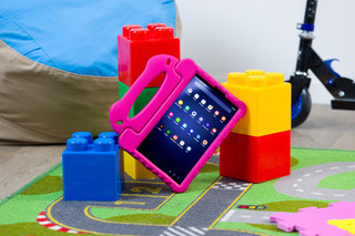 BlueBuilt Samsung Galaxy Tab A9 Kids Cover Rosé