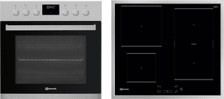Bauknecht HIS3 EI8V2 IN + Bauknecht BU 1760c FT Herdset