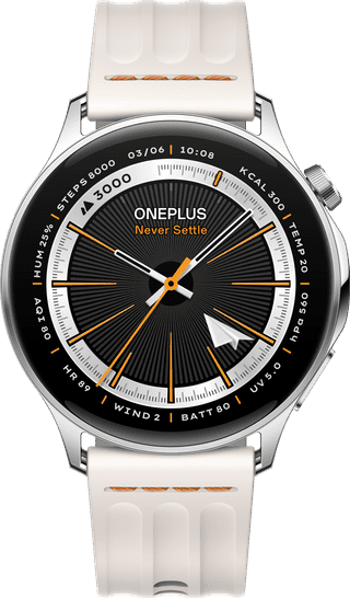 OnePlus Watch Lite Silber 45 mm