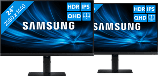 Samsung LS24D600UAUXEN Doppelpack