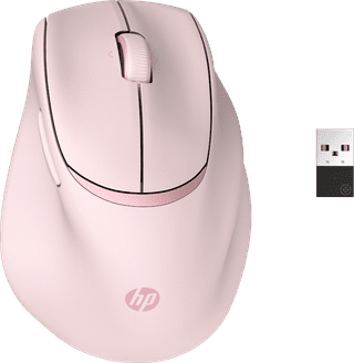 HP Tilt Ergonomic Mouse 720M Pink