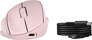 HP Tilt Ergonomic Mouse 720M Pink