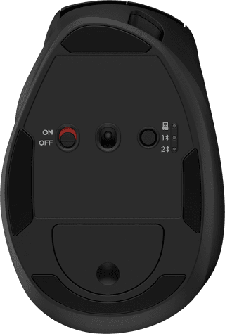 HP Tilt Ergonomische Maus 720M Schwarz