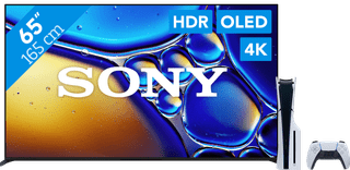 Sony 65 inches BRAVIA II 4K QD-OLED + PlayStation 5 Slim Disc Edition