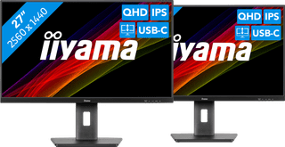 iiyama PROLITE XUB2797QSNP-B1 Doppelpack