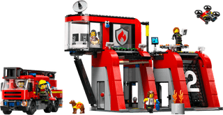 LEGO City Fire Station with Fire Truck 60414