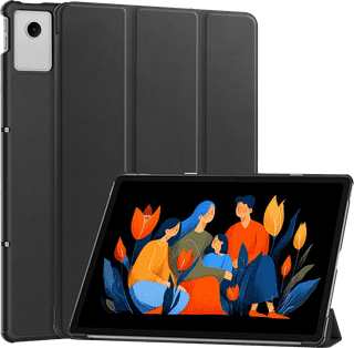Just in Case Lenovo Idea Tab Plus Tri-Fold Book Case Schwarz
