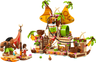 LEGO Disney Vaiana 2 Kakamora-Barge 43258