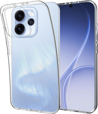 Just in Case Soft Design OPPO Reno15 Back Cover Transparent