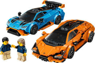LEGO Speed Champions Lamborghini Revuelto and Huracán STO 77238