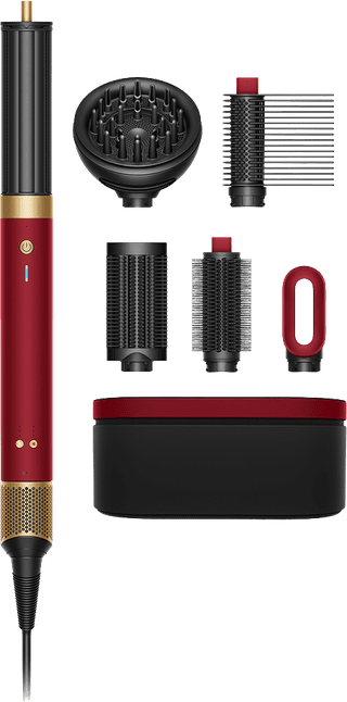 Dyson Airwrap Co-anda2x Curly+Coily Red Velvet