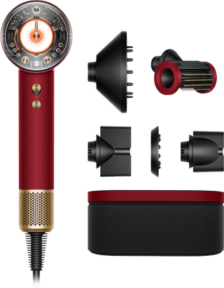 Dyson Supersonic Nural Straight+Wavy Red Velvet