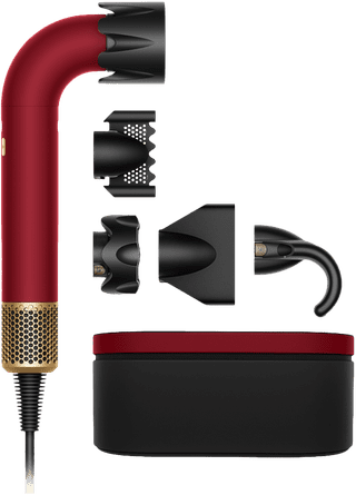 Dyson Supersonic r Straight+Wavy Red Velvet