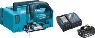 Makita DJV182ZJ + Makita Starterset 18V LXT 3,0 Ah BL1830B/DC18RC