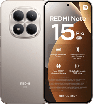Redmi Note 15 Pro 256GB Gold 5G