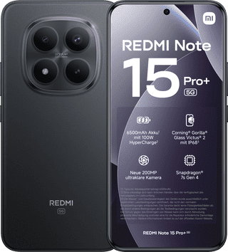 Redmi Note 15 Pro+ 256GB Schwarz 5G