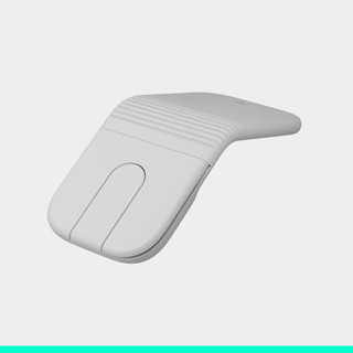 Logitech Mobi Fold Maus Off-White