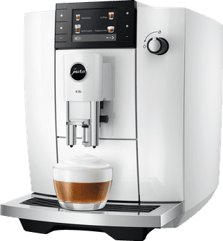 JURA E6 Piano White (ED)