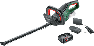 Bosch Universal HedgeCut 18V-50 (ohne Akku) + POWER FOR ALL 18V 2,5 Ah Akku-Set