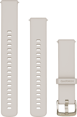 Garmin Silicone Strap Cream/Gold 18mm