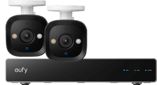 eufy PoE Sicherheitssystem + Netzwerkvideorecorder + E40 Doppelpack