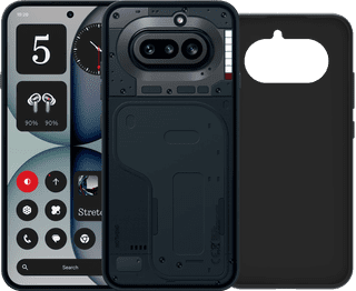 Nothing Phone (4a) 256GB Schwarz 5G + BlueBuilt Backcover Schwarz