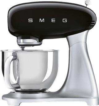 SMEG SMF04BLEU Schwarz