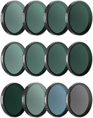 Freewell DJI Osmo Action 6 Filter Mega Kit 12er-Pack
