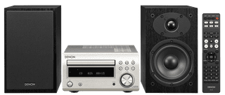 Denon D-M41DAB Silver/Black