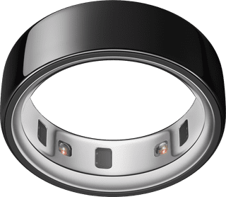 Oura Ring 4 Größe 4 Schwarz