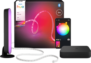 Philips Hue Play Gradient LED Strip 55 to 65 inch TV + Sync Box 4K Complete Starter Pack