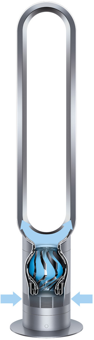 Dyson AM07 Weiß/Silber
