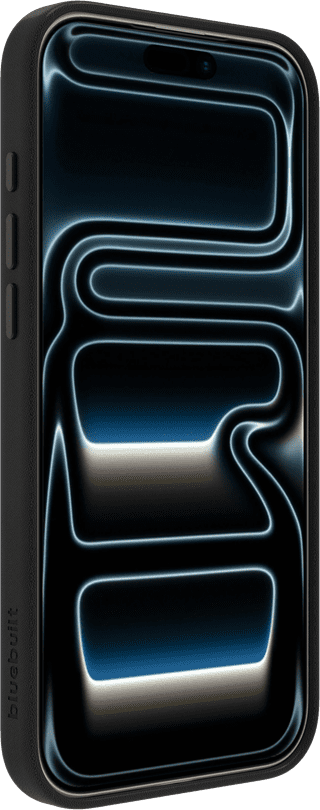 BlueBuilt Back Cover with MagSafe iPhone 18 Pro Max Leather Black